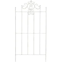 TPFGarden Rankgitter, Weiß, Metall, 85.5x170x2 cm, Gartenzubehör, Gartendeko