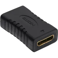InLine HDMI Typ C Buchse auf Buchse, vergoldet mit