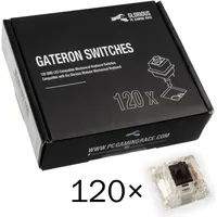 Glorious PC Gaming Race Gateron Svart Mechanische Gaming-Tastatur