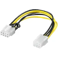 Goobay Int.Stromkabel PCIe 6Pin->8Pin