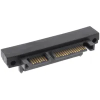 InLine SATA Adapter Stecker / Buchse, 22pol. (15+7), abwärts