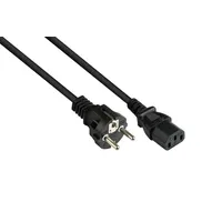 Good Connections P0030-S015, 1,5 m Netzstecker Typ E+F C13-Koppler,