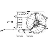 Mahle CFF 30 000S Kühlmittelkühler-/Kondensator-Lüfter