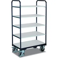 VARIOfit ESD Etagenwagen hoch 5 Ladeflächen 1.000 x 700