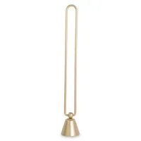 Riffelmacher 11995 - Kerzenlöscher, champagner matt, aus Metall, Flammenlöscher