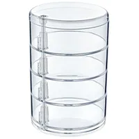 Michelino - Transparenter Schmuck Organizer mit 4 Fächern