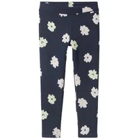 Tom Tailor Mädchen Gefütterte Leggings, blau, Gemustert, Gr. 92/98