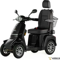 VELECO Elektromobil Gravis mit Kapitänssitz - Hohe Rückenlehne -Seniorenmobil