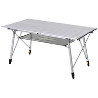 Outsunny Campingtisch Aluminium, Netzstoff