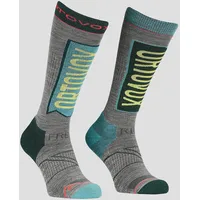Ortovox Freeride Long Socks Skisocken Damen ice waterfall 39-41