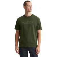 Marc O'Polo T-Shirt, mit tonigem Label-Print vorne, Gr. L,
