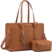 Luxuskollektion Damen Handtasche 15,6 Zoll Laptoptasche Schultertasche Elegante Tote