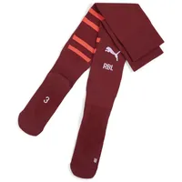 Puma Team RBL Graphic Socks Replica dark jasper-active red
