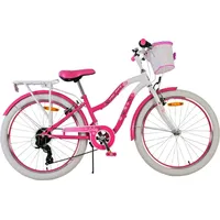 Volare Lovely 24" RH 33.5 cm rosa 7-Gang Handbremsen