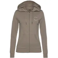 H.I.S. H.I.S Kapuzensweatjacke Damen camelfarben Gr.52/54