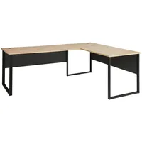 Innostyle Eckschreibtisch DETROIT - B/H/T ca. 223,00x77,00x170,00