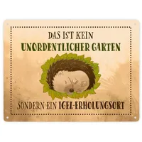 Speecheese Das ist kein unordentlicher Garten sondern ein Igel-Erholungsort