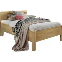 Wiemann Holzbett WIEMANN "Bern", beige (bianco, eiche, dekor, bianco,