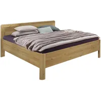 Wiemann Holzbett WIEMANN "Bern", beige (bianco, eiche, dekor, bianco,
