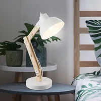 GLOBO Nacht Schreib Tisch Leuchte weiß Schlaf Zimmer Beleuchtung