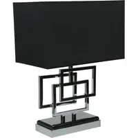 Licht-Erlebnisse Tevell Silber Schwarz 2 St.