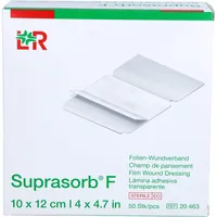 1001 Artikel Medical SUPRASORB F Folien Wundverb.10x12 cm steril