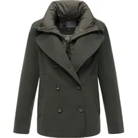 Marikoo Winterjacke "Aylaraa", Damen, Gr. XXL, grün (schwarz olive),