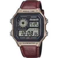 Casio Timeless Collection AE-1200WHL Leder 42 mm AE-1200WHL-5AVEF