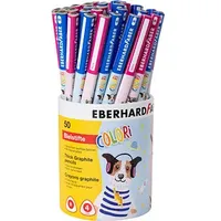 Eberhard Faber Colori Bleistifte B blau/weiß/pink, 50 St.