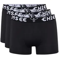 Chiemsee Boxershorts 3er Pack Schwarz / Weiß L