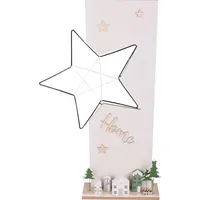 Trendline Deko Aufsteller Holz Weihnachten Home 61 x 6