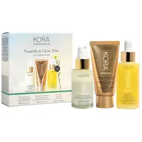 KORA Organics Nourish & Glow Trio Gesichtspflegeset Damen