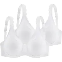 PETITE FLEUR Bügel-BH Damen 2xweiß Gr.100C