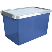 SUNWARE Aufbewahrungsbox mit Deckel Comfort Line 62 L blau