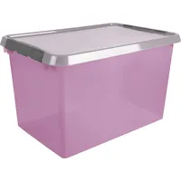 SUNWARE Aufbewahrungsbox mit Deckel Comfort Line 62 L rosa