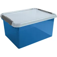 SUNWARE Aufbewahrungsbox mit Deckel Comfort Line 36 L blau