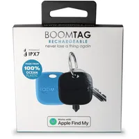 BOOMPODS Boomtag Rechargeable Duo Pack Blue & Black