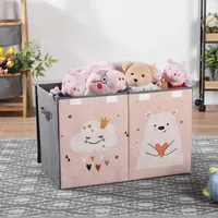 Navaris Kinder Aufbewahrungsbox groß - Spielzeug Aufbewahrung 62 x