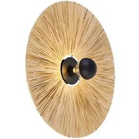 QAZQA Leia (E27) Schwarz