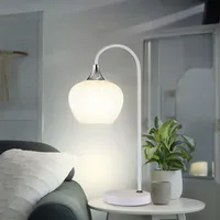 GLOBO Tischlampe Beistellleuchte Schlafzimmerleuchte verchromt BigLight