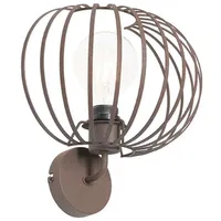 QAZQA Design Wandleuchte rostbraun 30 cm - Johanna