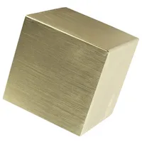 QAZQA Moderne Wandleuchte Gold mit Lichteffekt - Cube