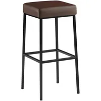 CLP Barhocker Montreal Kunstlederbezug schwarz/braun