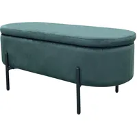 ByLIVING Bank NOVA, Breite 95 cm dunkelgrün