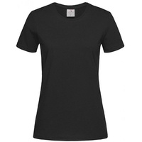 Stedman Classic-T Women Rundhals T-Shirt für Damen black opal,