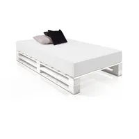 Möbel-Eins PALETTI DUO Holzbett Palettenbett, Bett aus Paletten mit