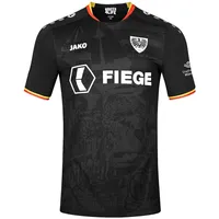 Jako Preußen Münster Auswärtstrikot 2024/25 - schwarz (24/25) 140