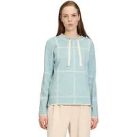 Betty Barclay Damen Strickpullover kariert Patch Mint/Beige,38 - 38