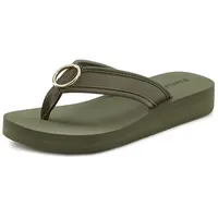 LASCANA Badezehentrenner Damen oliv Gr.36