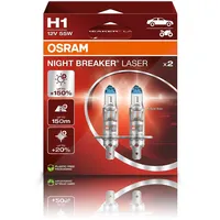Osram Night Breaker Laser H1 55 W 2 St.